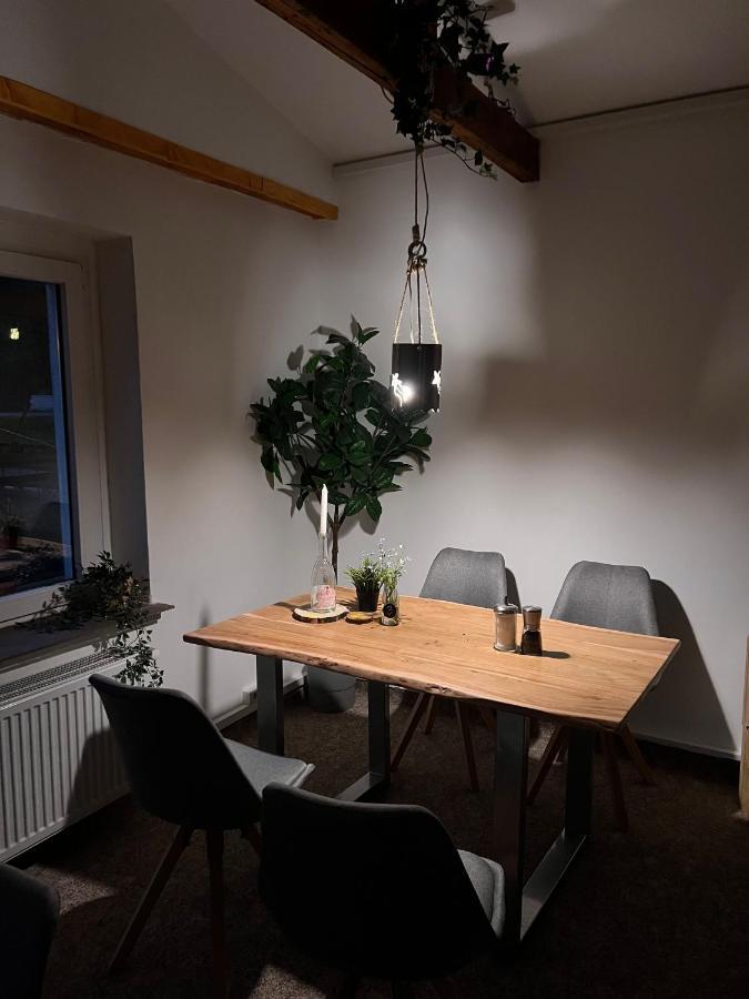 Pension Sternschnuppe, Treseburg Harz, Unmittelbar Am Wasser 塔勒 外观 照片