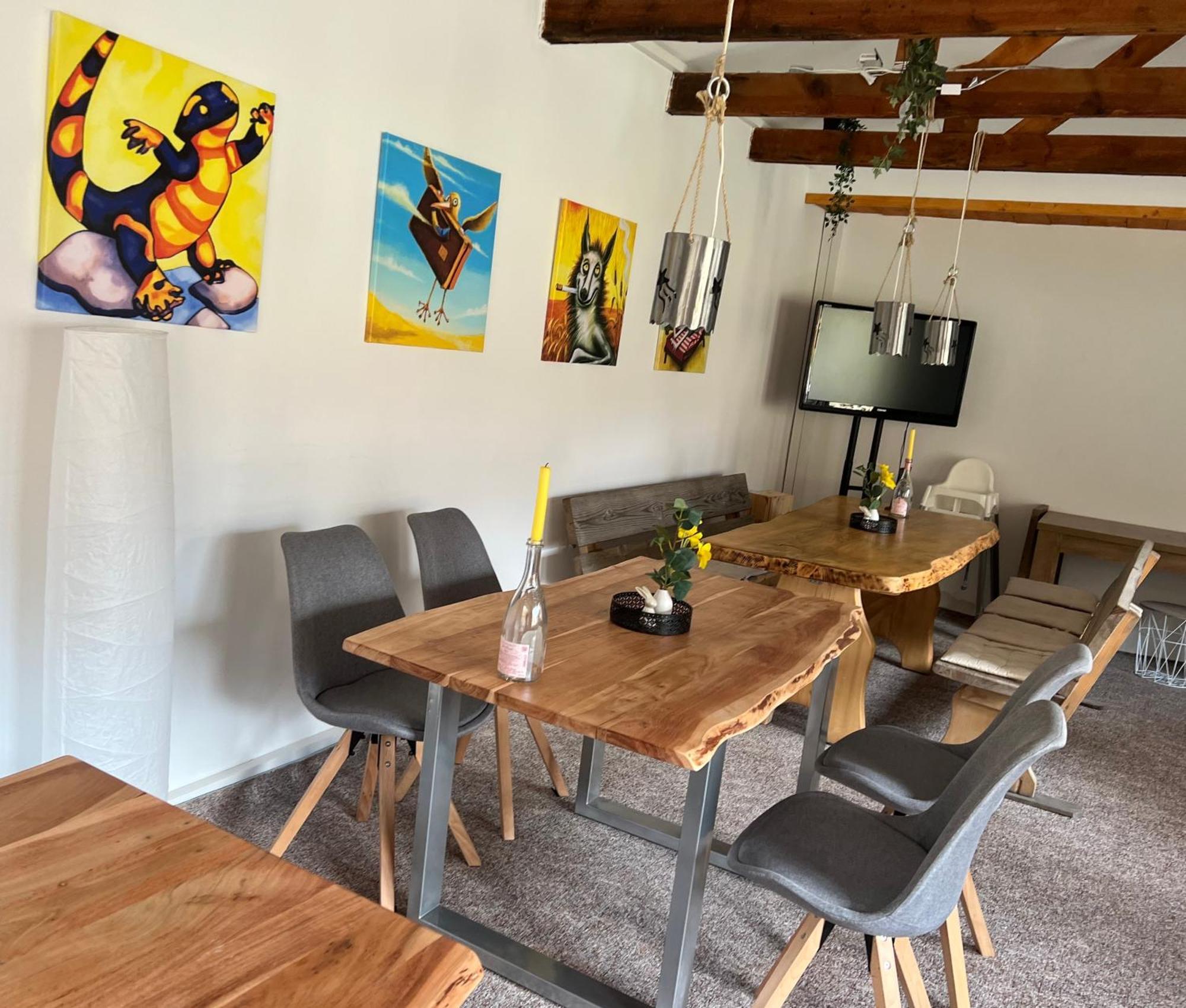Pension Sternschnuppe, Treseburg Harz, Unmittelbar Am Wasser 塔勒 外观 照片