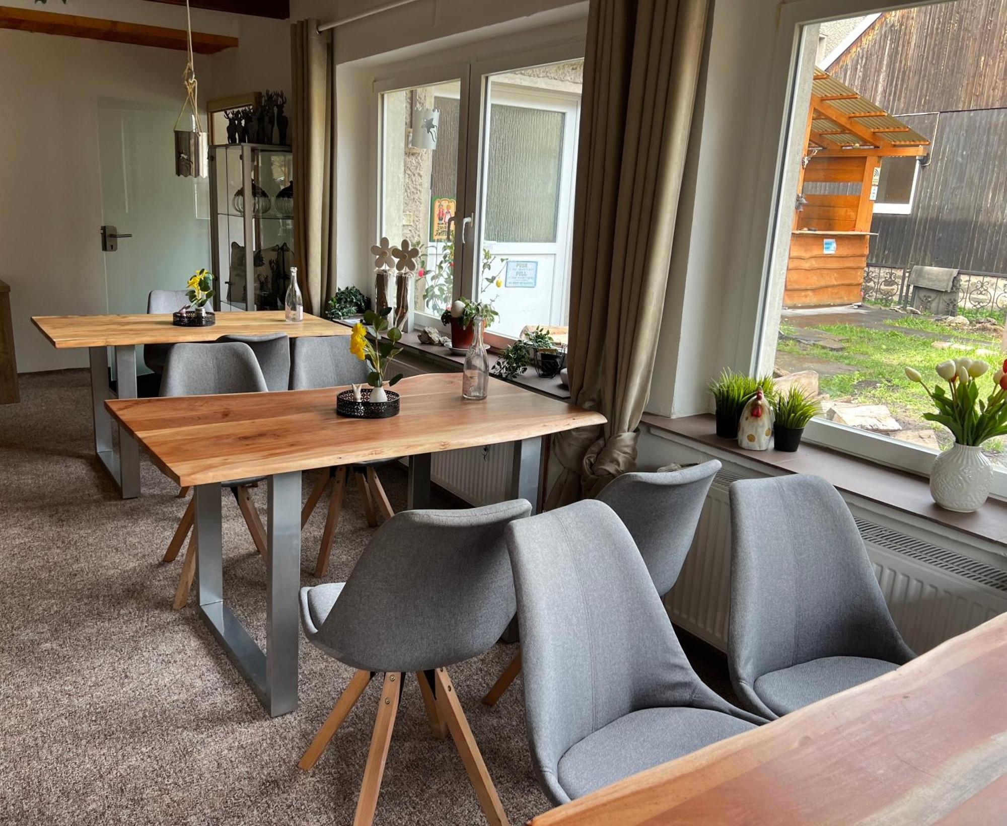 Pension Sternschnuppe, Treseburg Harz, Unmittelbar Am Wasser 塔勒 外观 照片