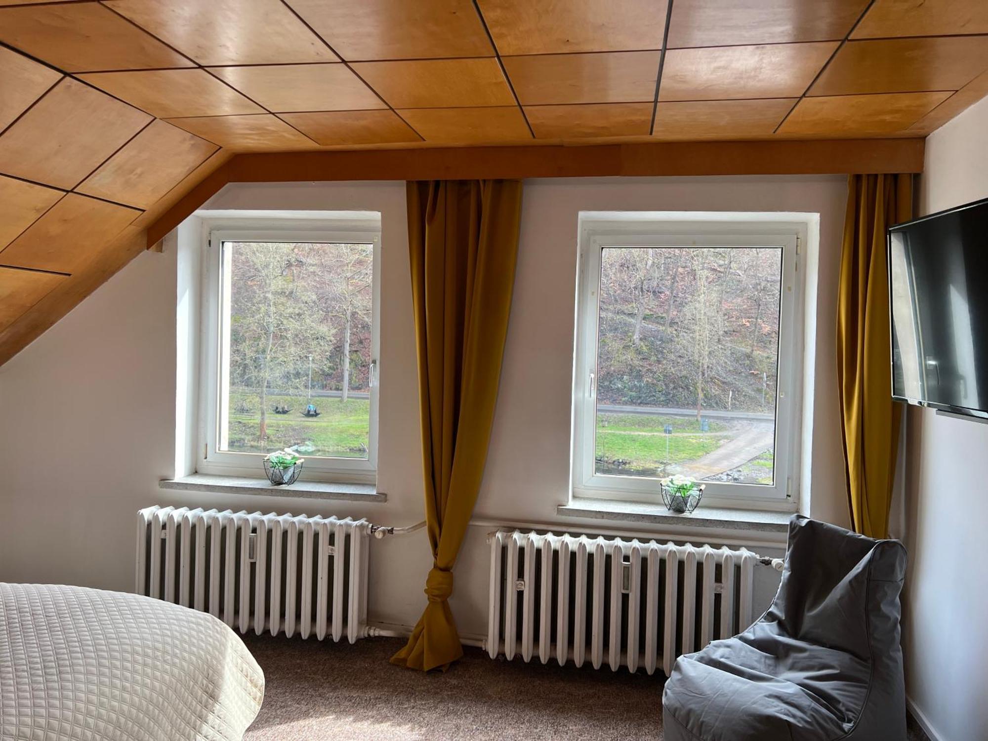 Pension Sternschnuppe, Treseburg Harz, Unmittelbar Am Wasser 塔勒 外观 照片